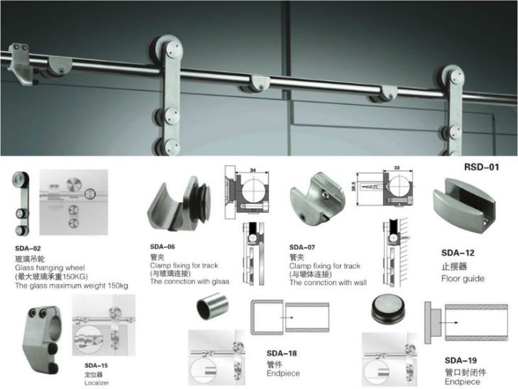 Glass Shower Accessories