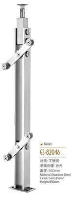 Barandilla de cubierta de panel de vidrio