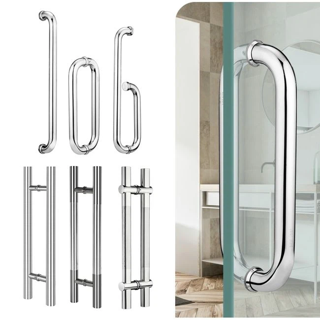 Manijas para puertas corredizas de vidrio