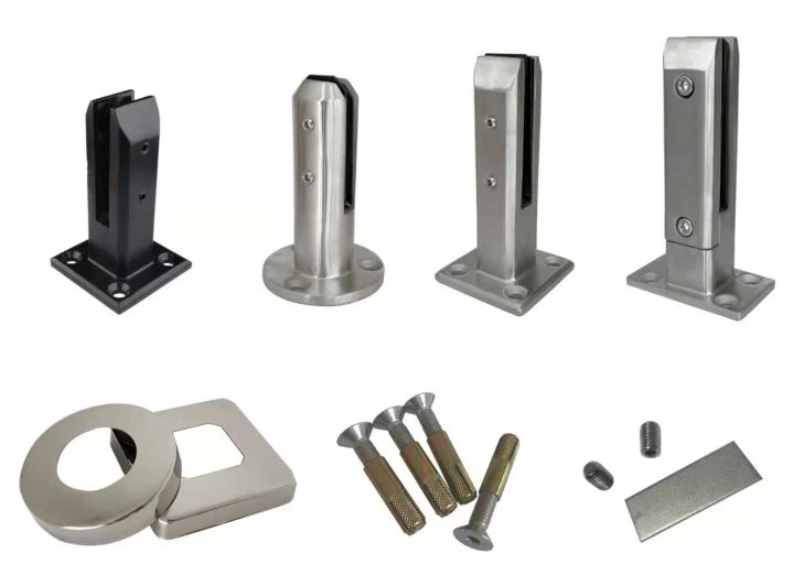 Frameless Glass fencing spigots